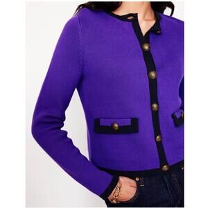 Boden Holly Knitted Jacket Size 12